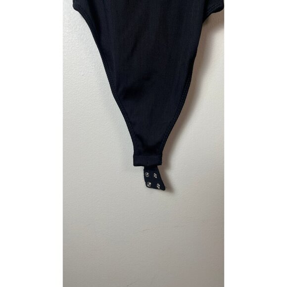 BNWT ANINE BING 'JANELLE' BLACK BODYSUIT - Picture 4 of 8